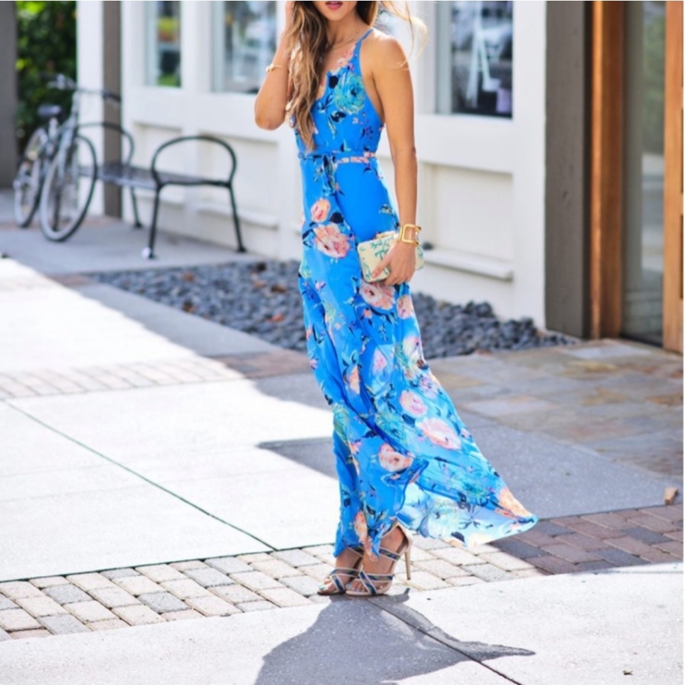 Yumi Kim rush hour maxi wrap dress
